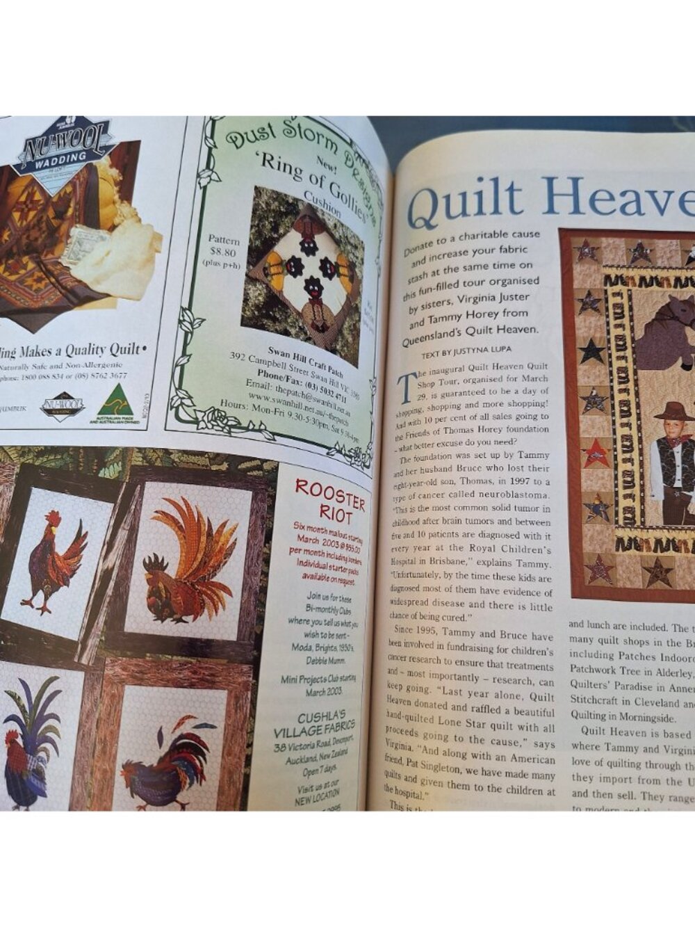 Australian Patchwork Quilting Magazine Vol 10 No 9 Autumn Quilts Projects - Picture 5 of 6